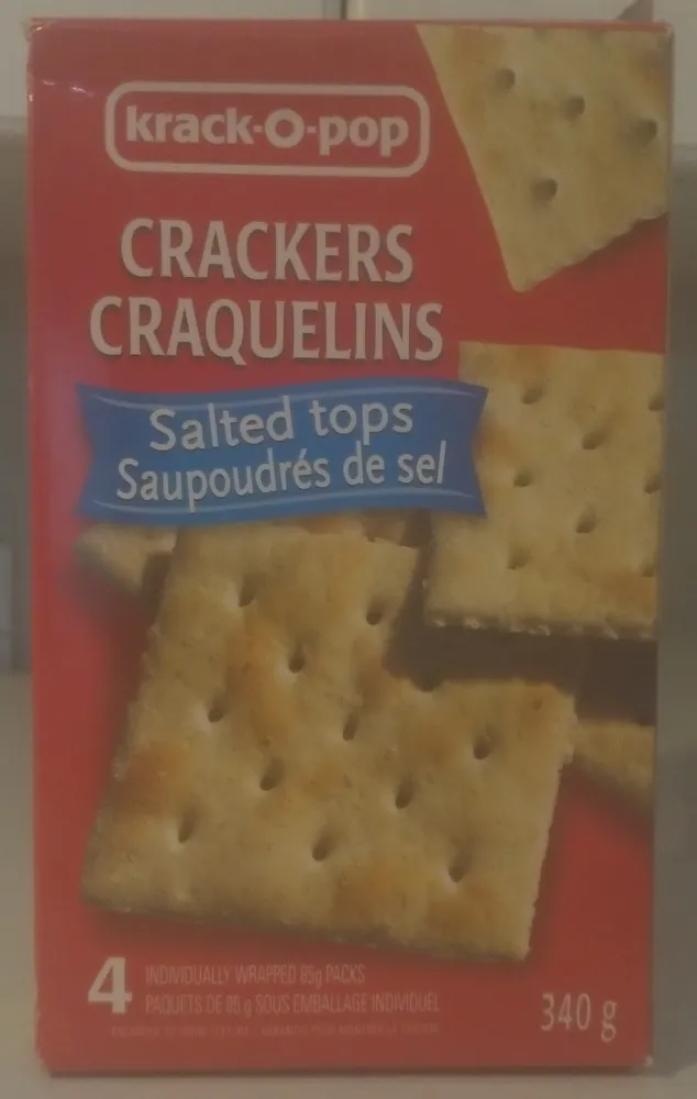 Salted Tops Crackers