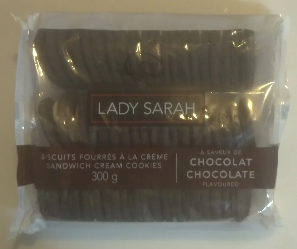 Chocolate Flavoured Sandwich Cream Cookies