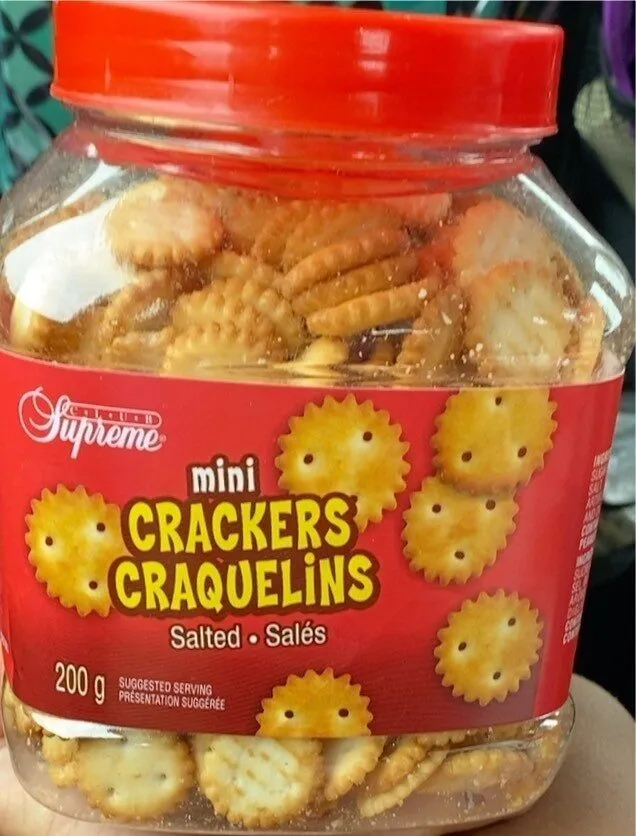 mini crackers craquelins