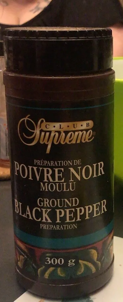 Poivre Noire Moulu