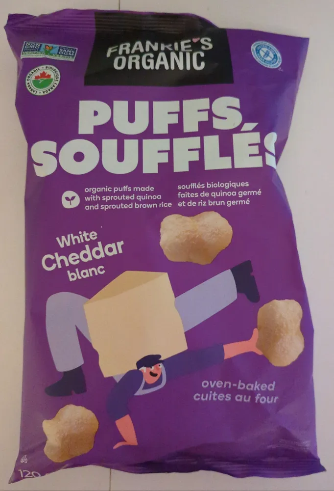 Soufflés Cheddar blanc