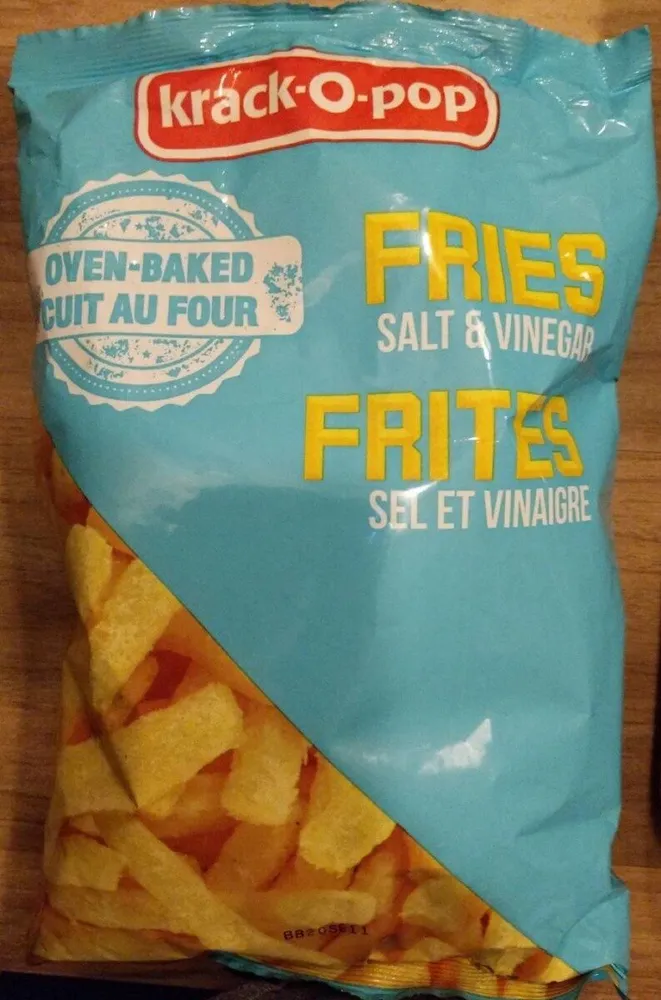 Frites sel et vinaigre