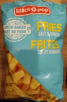 Frites sel et vinaigre