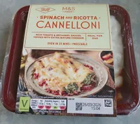 Spinach and Ricotta Cannelloni
