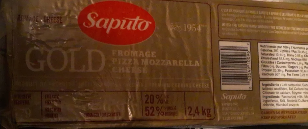 Fromage mozzarella