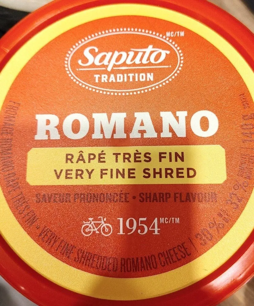 Fromage Romano râpé très fin 140 g