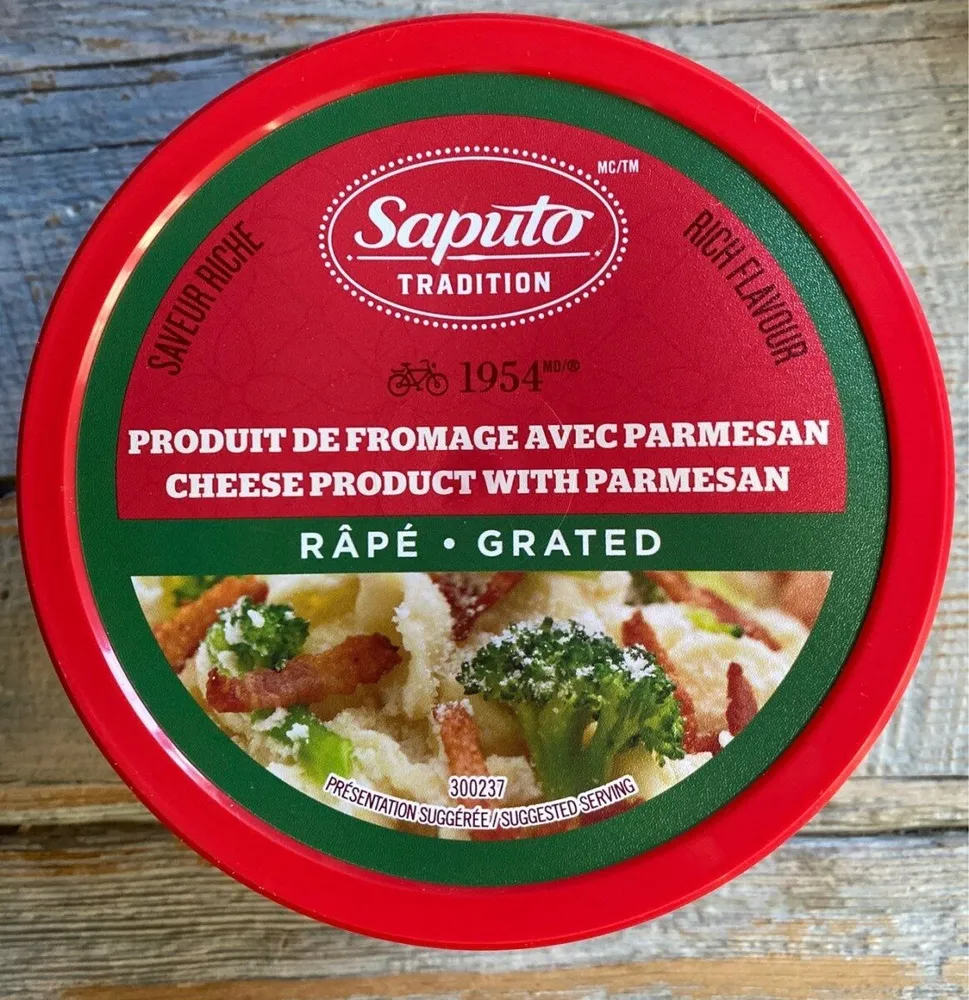 Produit de fromage avec parmesan