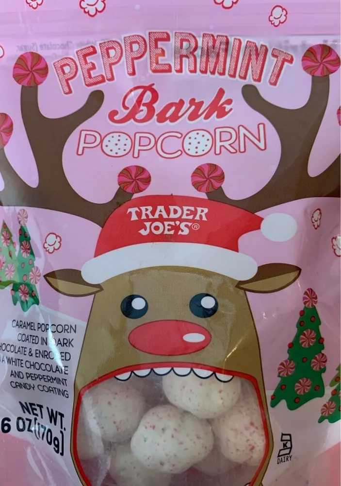 Peppermint Bark Popcorn
