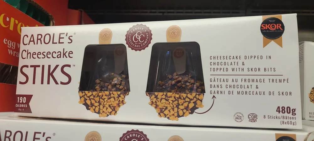 Caroles Cheesecake Stiks