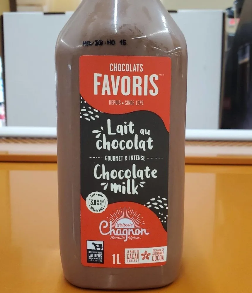 Lait au chocolat