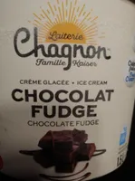 Crème glacée chocolat fudge