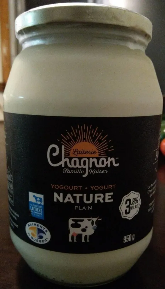 Yogourt nature entier