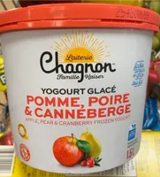 Yogourt Glacé Pomme, Poire & Canneberge