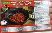 Saucisse de veau