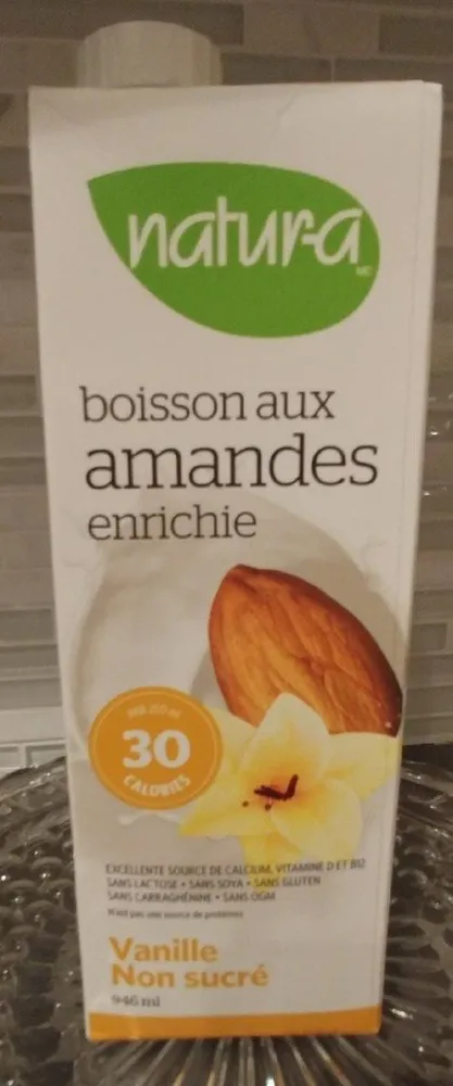 Boisson aux amandes enrichie Vanille