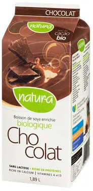 Boisson de soya enrichie biologique - Chocolat