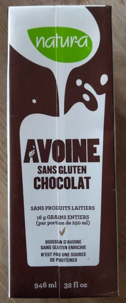 Avoine sans gluten chocolat