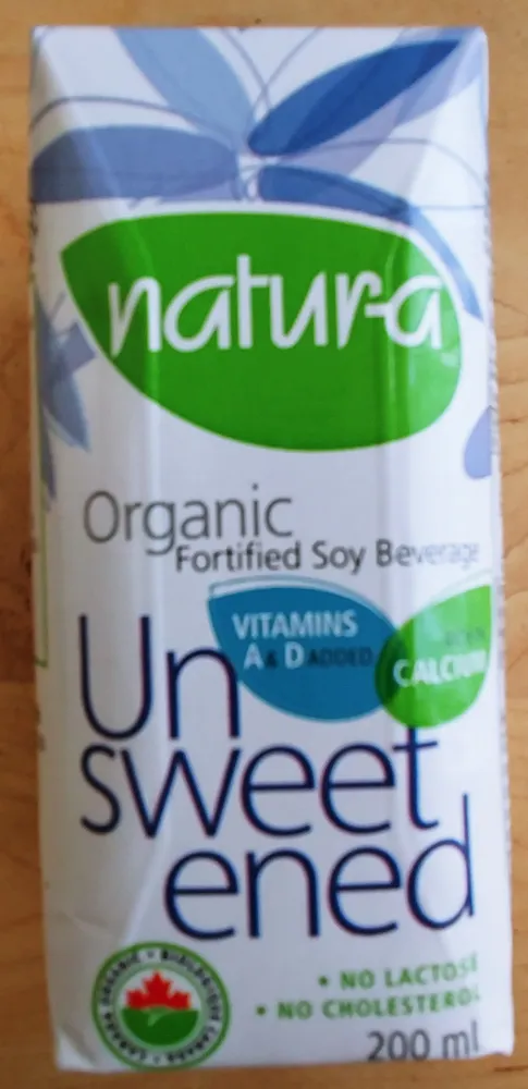 boisson de soya fortifiée