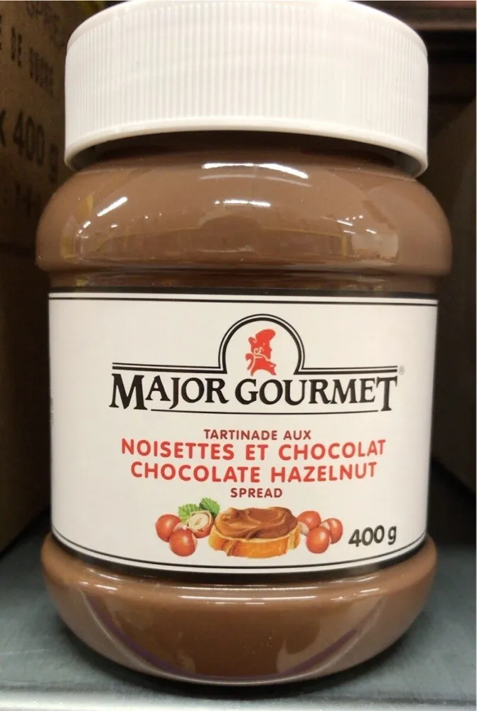 Tartinade noisettes et chocolat