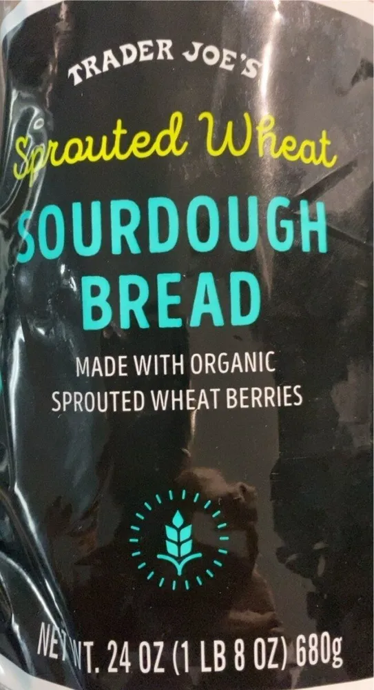 Sprouted Wheat Sourdough Bread