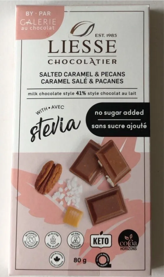 Caramel salé & pacanes