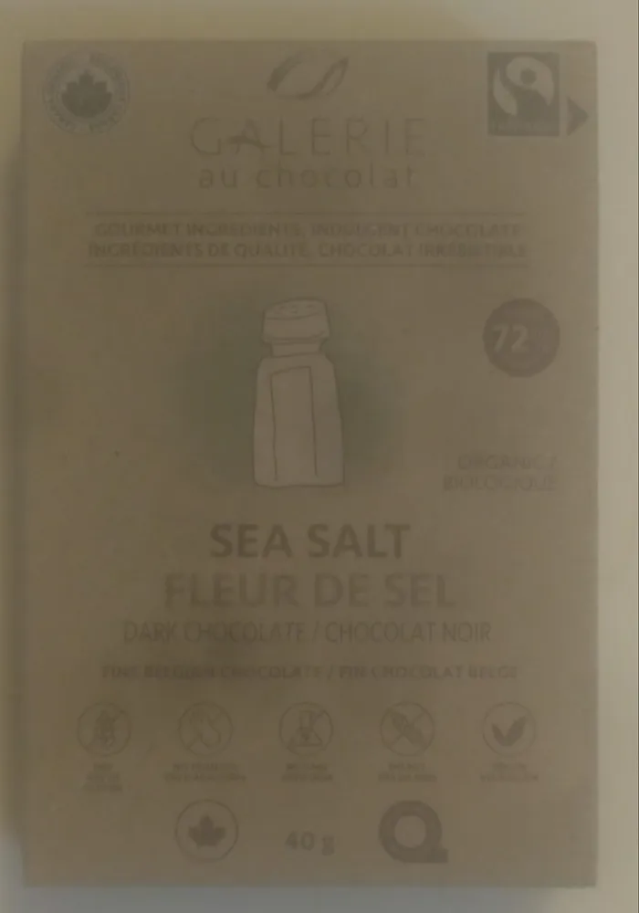 Sea Salt Dark Chocolate