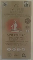 72% Cocoa Spiced Fire Dark Chocolate