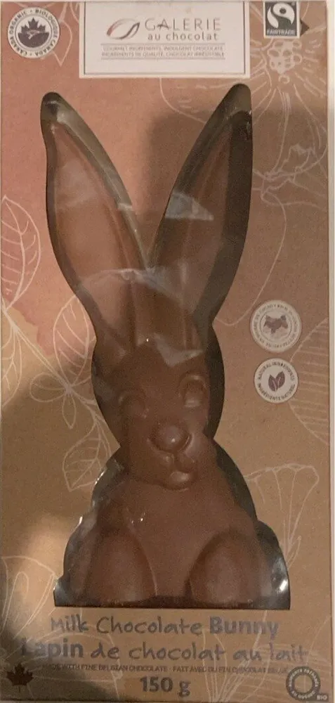 Milk chocolate bunny