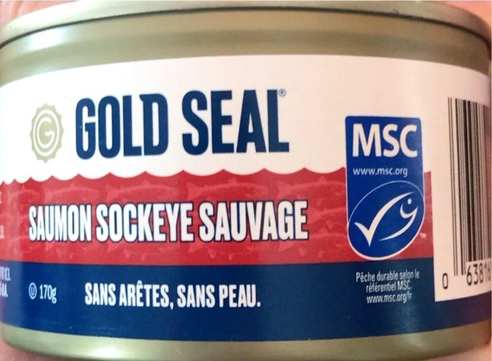 Saumon sockeye sauvage