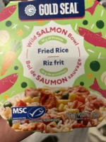 Riz frit au saumon