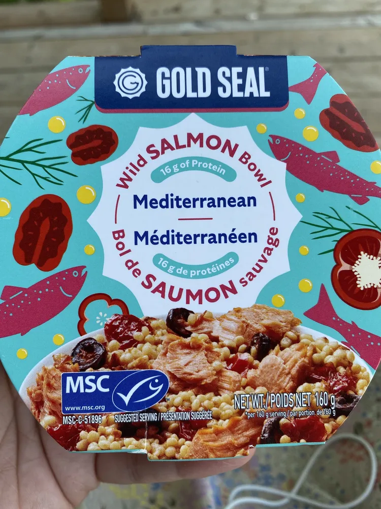Wild Salmon Bowl Mediterranean