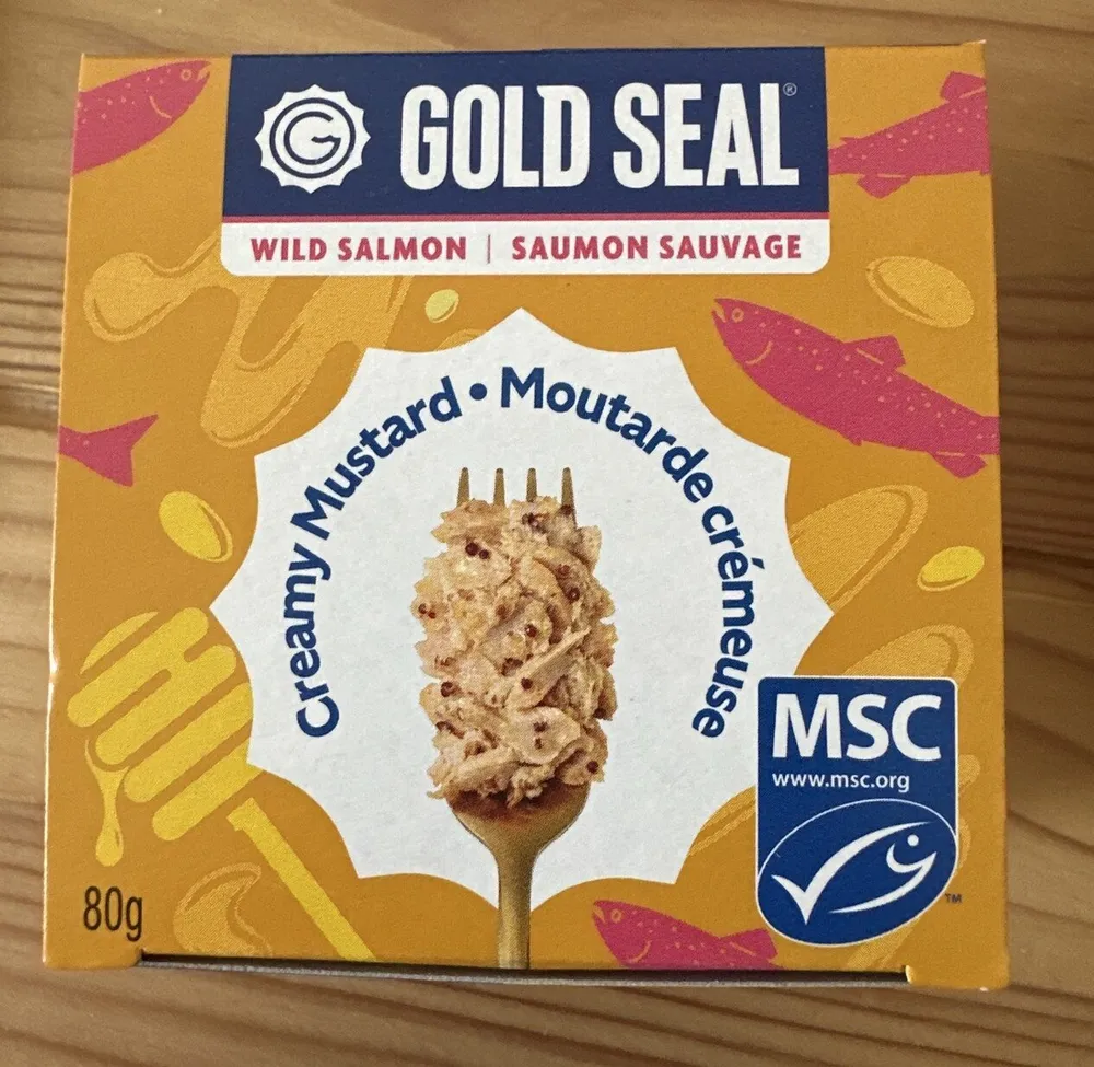 Creamy Mustard Wild Salmon