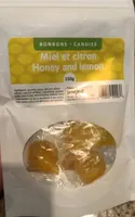 Bonbons miel et citron
