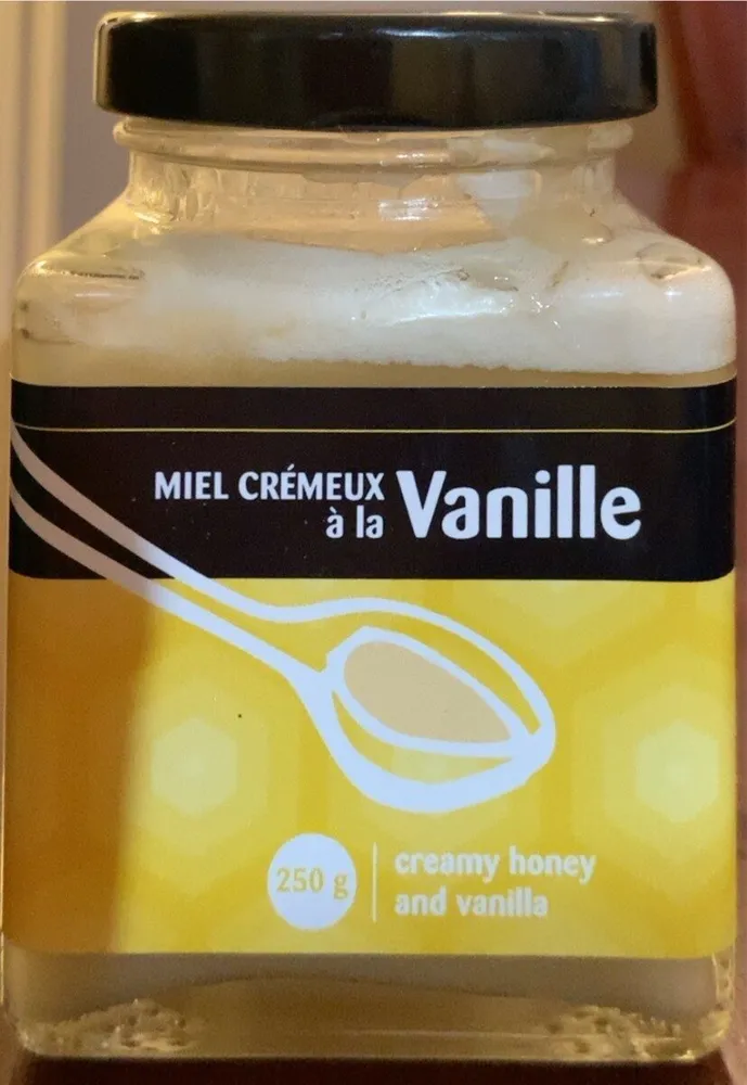 Miel cremeux a la vanille