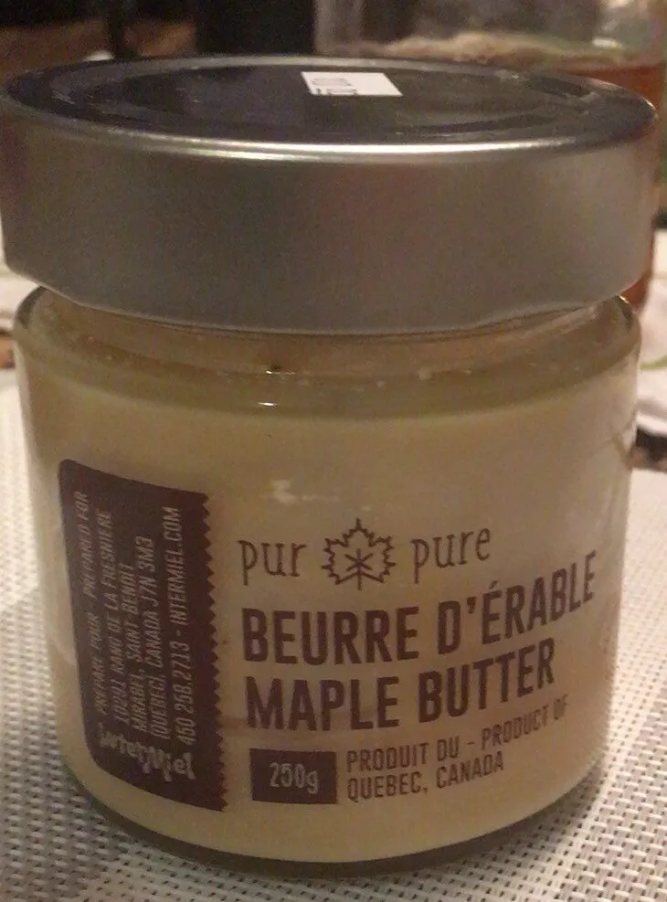 Beurre d’erable