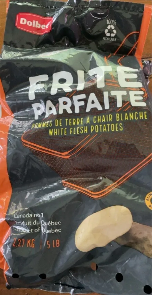 Pommes de terre à chair blanche