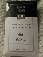 Dark chocolate bar