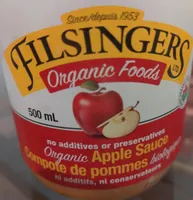 Compote de pommes biologique