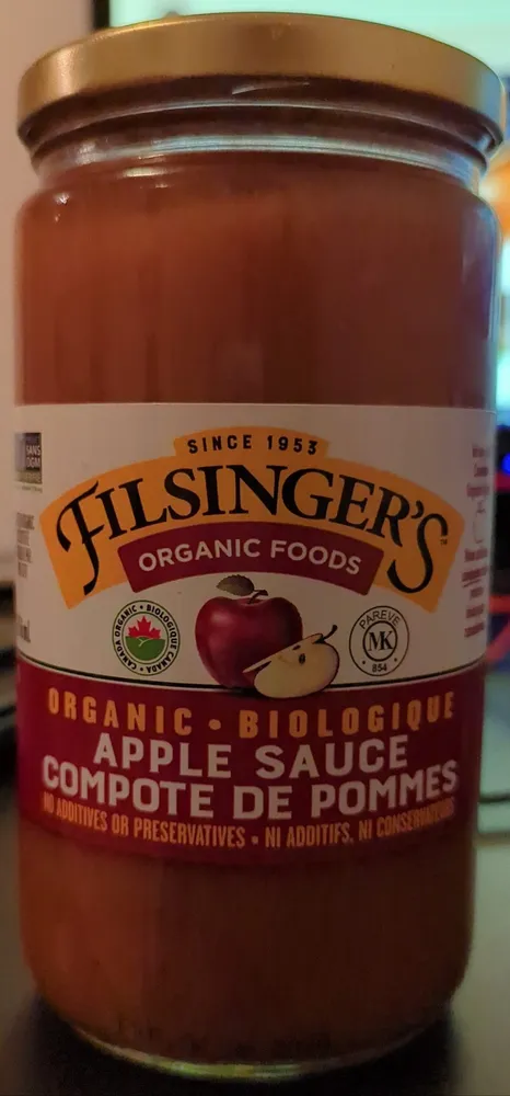 Organic Apple Sauce