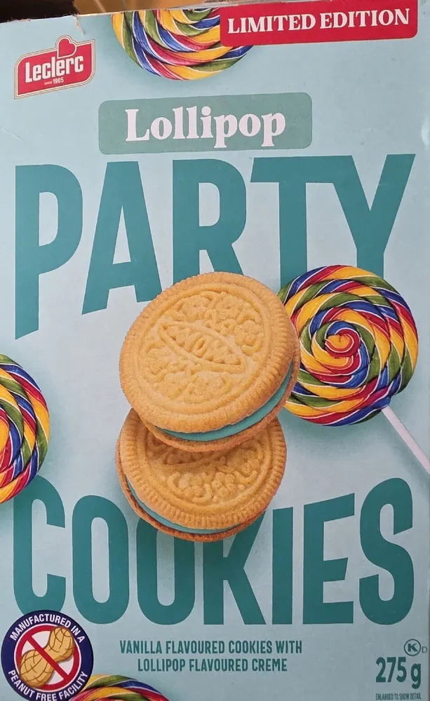 Lollipop Party Cookies