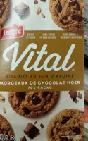 Biscuits au son d'avoine chocolat noir