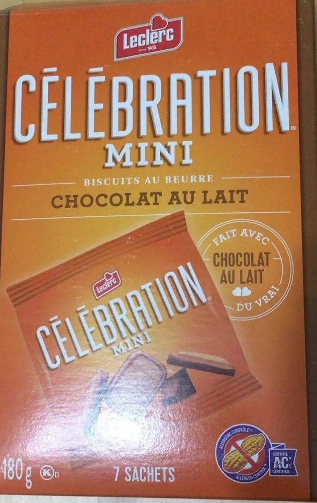 Milk Chocolate Mini Celebration Butter Cookies