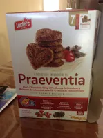 Praeventia Dark Chocolate Chip 70% Cocoa & Cranberry Cookies • Biscuits