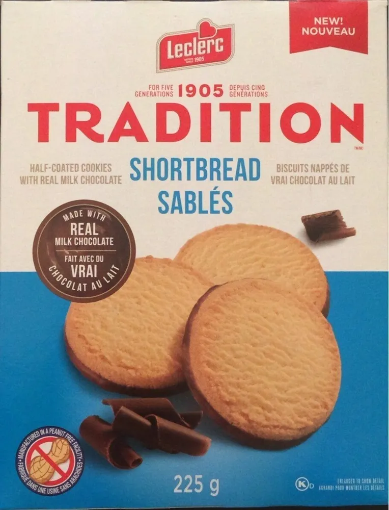 Tradition - sablés nappés de vrai chocolat