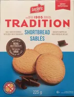 Tradition - sablés nappés de vrai chocolat