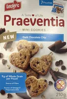 Praeventia Mini Biscuits Dark Chocolate Chip
