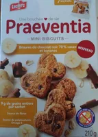 Praeventia Brisures de chocolat noir et bananes