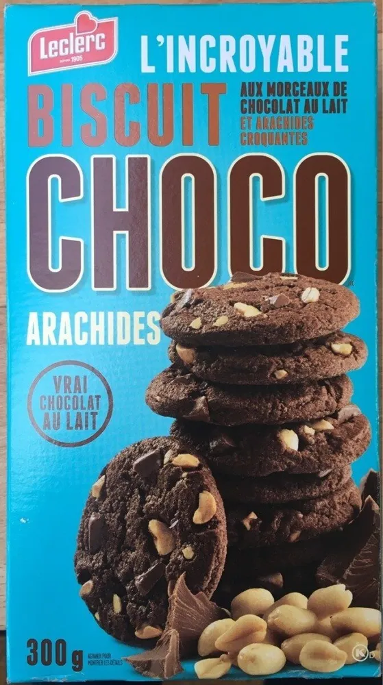 Biscuit CHOCO arachides