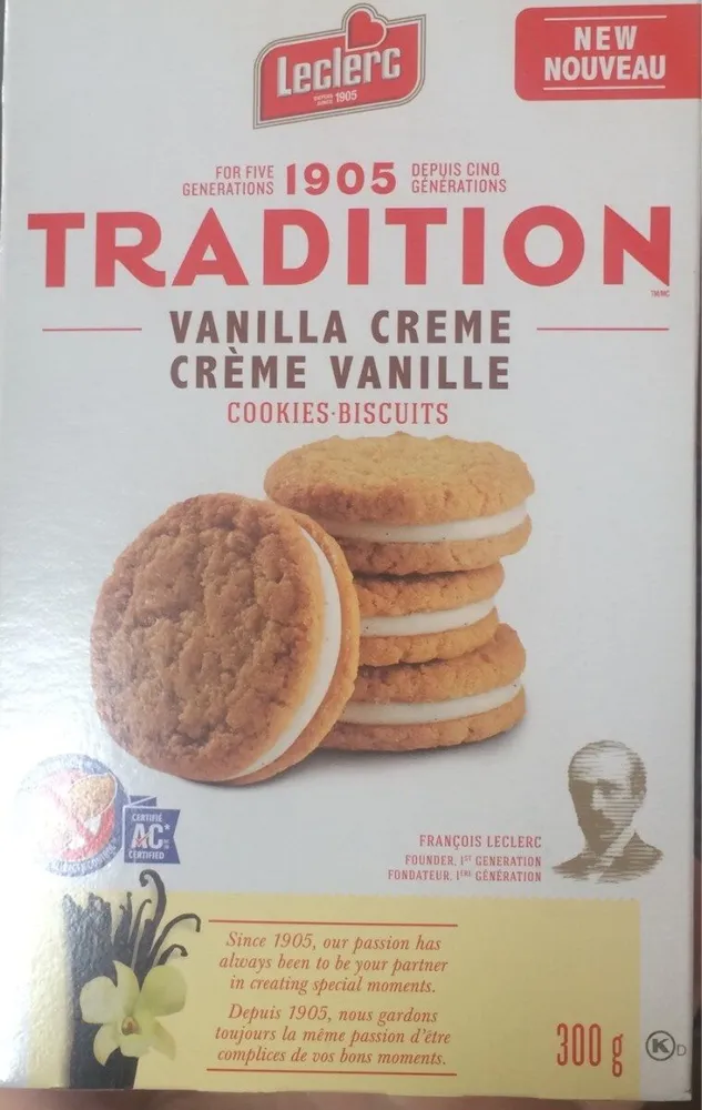 Cookies Biscuit Vanilla Creme