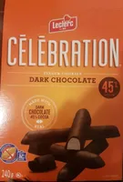 Finger cookies dark chocolate